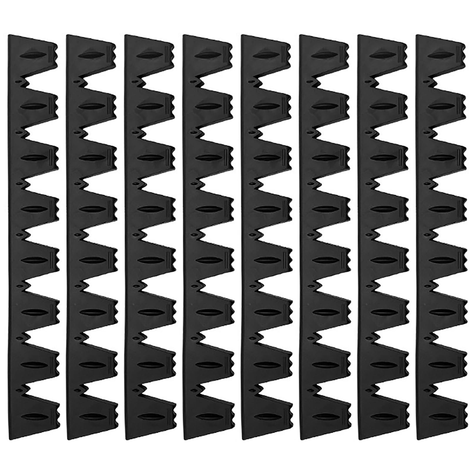 NEUROVEX Universal Bumper Guard Protector 8pcs 30cm Lip Spoiler Underguard Shock Absorption Anti-Scratch Decorative Parts