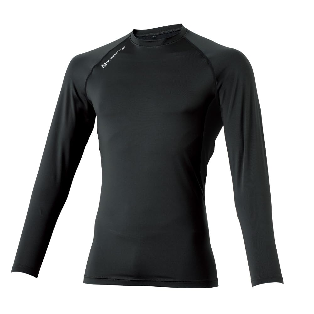Gladiator G-818 Dry Power Support, Long Sleeve, Unisex, Adult Large Black