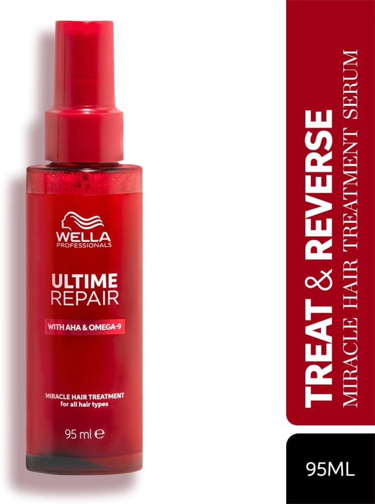 【Официальный дилер】Ultime Repair Miracle Hair Treatment 95 мл Спрей для волос Wella WELLA Несмываемое средство для восстановления поврежденных волос, фото 2