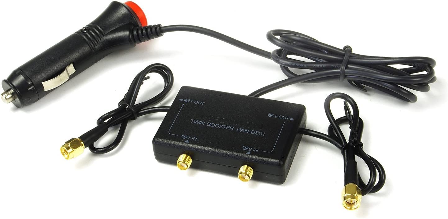 MAXWIN DAN-BS01 2-Way Terrestrial Digital One Seg Twin Booster