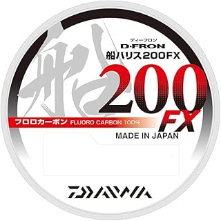 ダイワ(DAIWA) フロロカーボンハリス 25ディーフロン船ハリス ステルスピンク 2～10号-110ｍ/ディーフロン船ハリス FX ナチュラル 2～12号-200ｍ 各種
