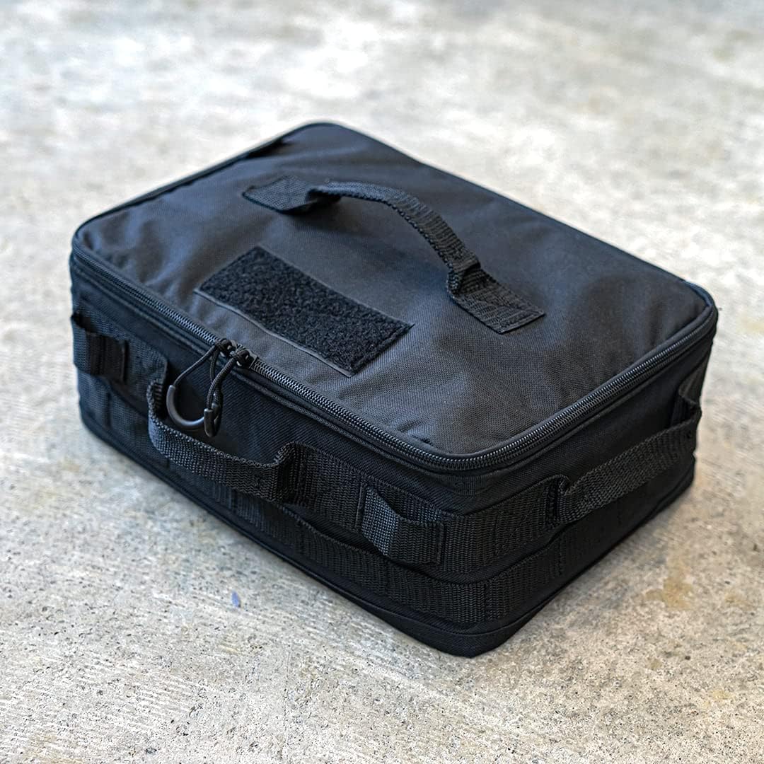 Сумка для инструментов WHATNOT SC-01-BK Soft Container, черная, Ширина 12,2 дюйма (310 мм) х глубина 8,3 дюйма (210 мм) х высота 5,1 дюйма (130 мм) Черный, один предмет, фото 3